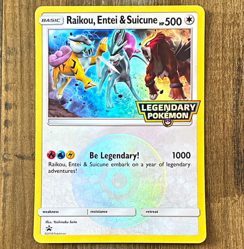 Pokémon tcg raikou - tcg, entei