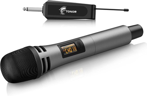 Tonor wireless microphone uhf - tonor, microphone,