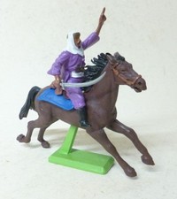 A BRITAINS' VINTAGE PLASTIC DEETAIL MOUNTED ARAB -1970'S #3