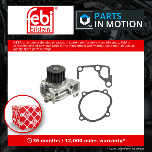 Water pump 173468 - pump, coolant