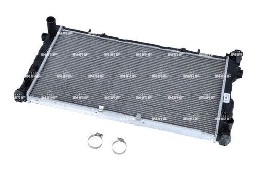 Engine cooling radiator with - engine,