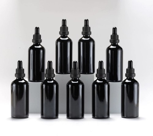 Yizhao black glass dropper - 9x,