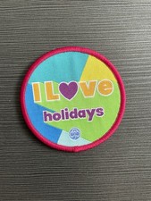 Girlguiding I Love Holidays Cloth Badge - Girl Guides