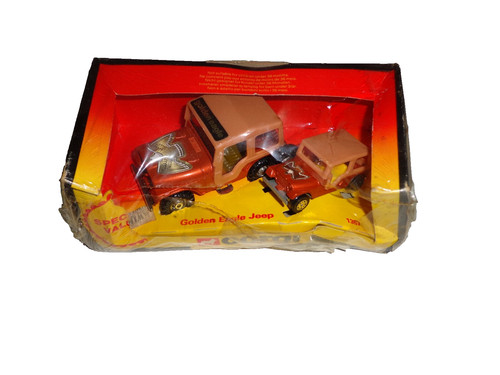 Corgi 1357 golden eagle jeep - eagle,