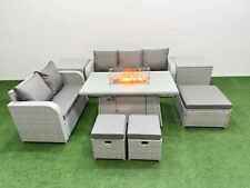 Fimous PE Rattan Lounge Sofa
