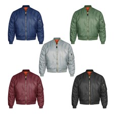 MA1 Flight Bomber Jacket Combat Army Military Air Force US Pilot Skin MOD Padded