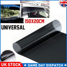 Matte Black Vehicle Car Front Windshield Sun Visor Strip Sticker Car Accessorie