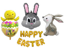 Easter Rabbit Chick Egg Happy