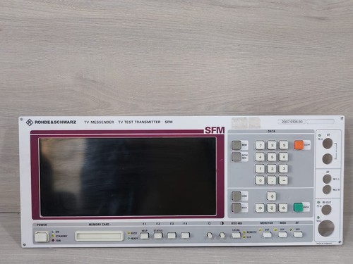 Rohde schwarz sfm - rohde,