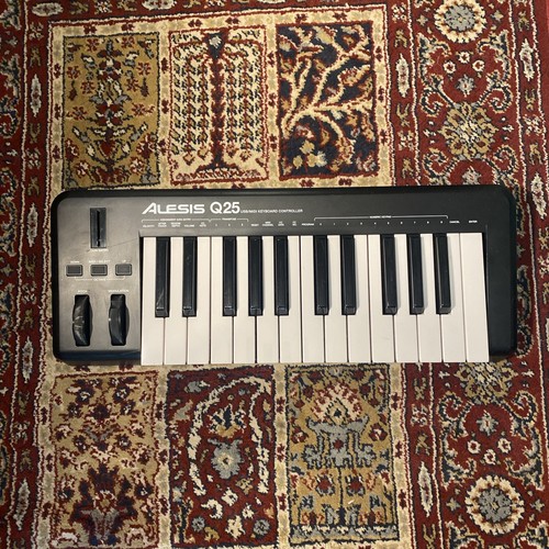 Alesis q25 usb midi - alesis,