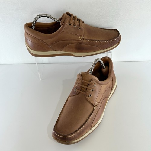 Loake fastnet mens tan leather - fastnet,