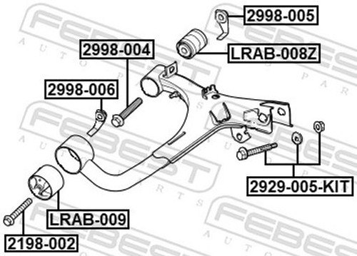 For febest 2198 002 - for, bolt
