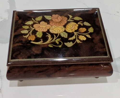 Italian inlaid wooden - italian,