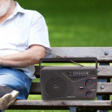 Portable Radio Transistor Radio Outdoor Traveling Lightweight Retro Design Home