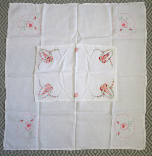 Lovely vintage pink floral - lovely,