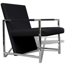 vidaXL Armchair Black