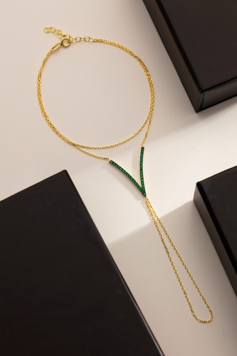 14k yellow gold plated anklet - 14k,
