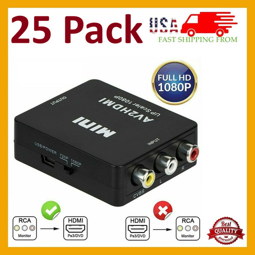 Lot rca hdmi hd - lot,