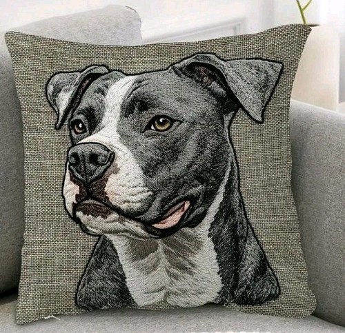 Beautiful printed staffie - x,