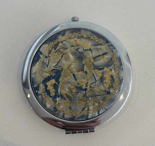Compact mirror koi fish design - compact,