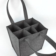 Portable 6 Bottle Wine Carrier