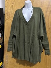 QED London Women's One Size Olive Tunic