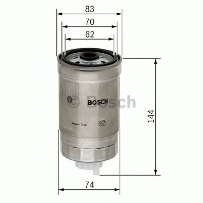 Bosch fuel filter lhd rhd - bosch,