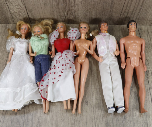 Vintage barbie ken doll - 6x, /