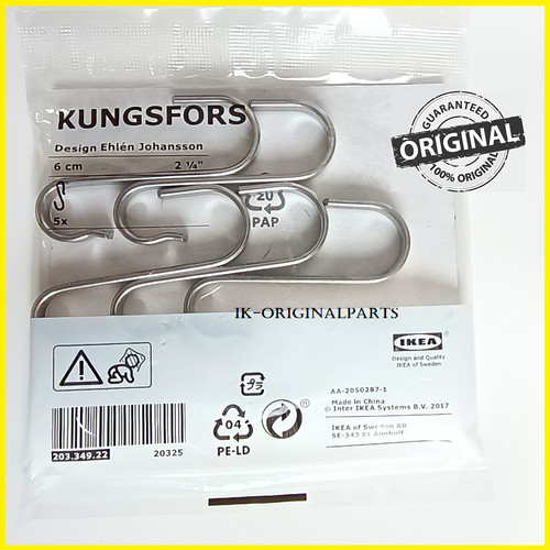 Ikea kungsfors hooks 6cm - hooks,