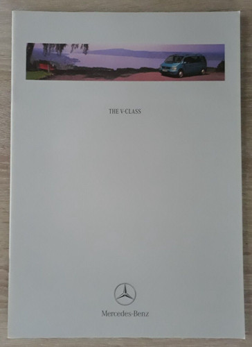 Mercedes benz class brochure - v-class,