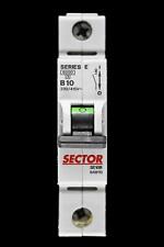 SECTOR 10 AMP CURVE B 6kA MCB