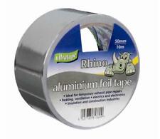 Aluminium Foil Tape Rolls 50/100mm x 10/45m Silver Self Adhesive Heat Insulation