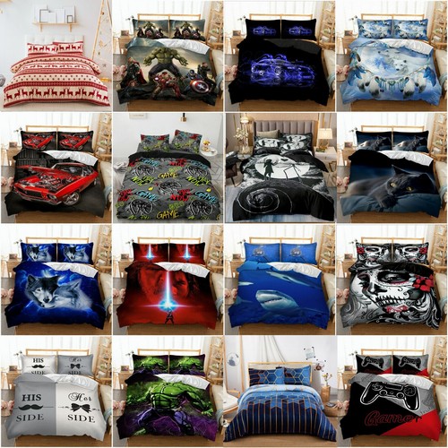 Printed duvet cover - cover, bedding