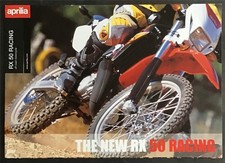 APRILIA RX50 RACING OFF-ROAD MOTORCYCLE Sales Brochure For 2005 #Cod. 06/2005