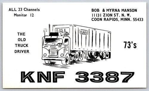 Vintage radio qsl - radio,