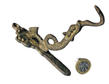 Brass Metal Unusual Door