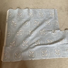 Vanessa Arbuthnot Down To Earth Blue Linen Fabric Remnant