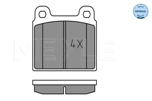 Brake pads front axle 025 - brake,