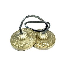 Dragon tingsha bells large - tingsha,