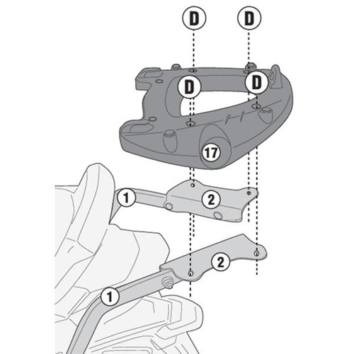 Rear rack kappa - rack,