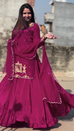 Party lehenga choli - choli, indian