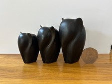 Carved Ebony Elephants