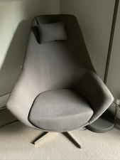 Dwell Swivel Chair In Grey