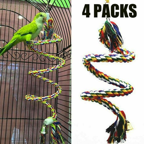 Parrot hanging braided budgie - hanging,