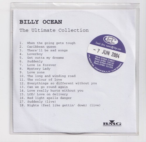 Billy ocean the - billy,