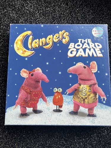 Clangers the board game - clangers, board-game