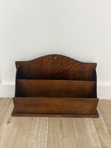 Vintage wooden letter rack - wooden,