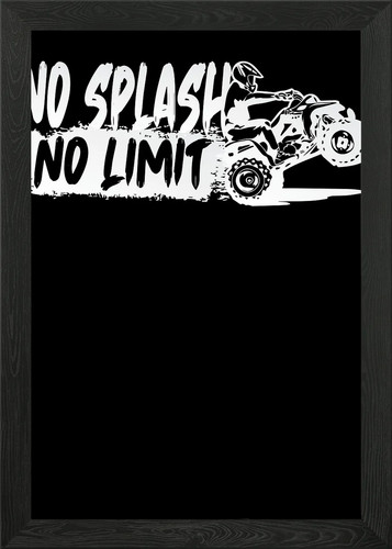 Quad rider framed wall art - rider,