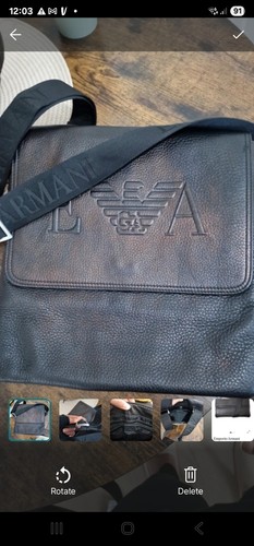 Mens armani messenger - armani,