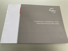 Nissan Service History Blank